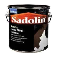 Sadolin Superdec 2.5 Litre White Matt Finish Wood Protection Stain Coating
