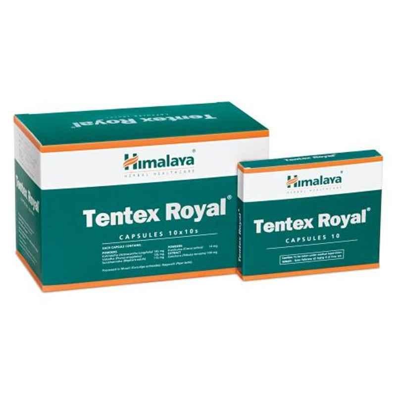 Himalaya Tentex Royal 10 Capsules (Pack of 10)