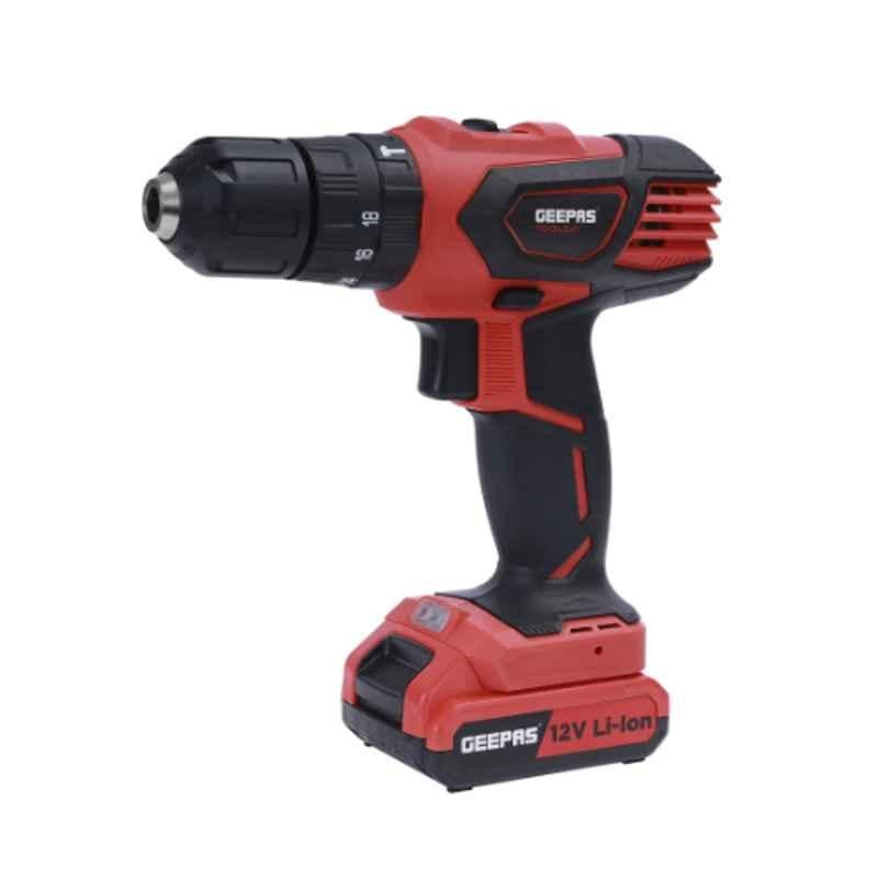 Geepas 12V 10mm Percussion Drill Machine, GPD1220C