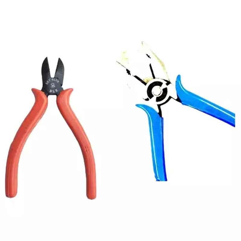 Sky Blue 2 Pcs Lineman Plier Combo, SBE_PLIER_COMBOS_COMBO_865