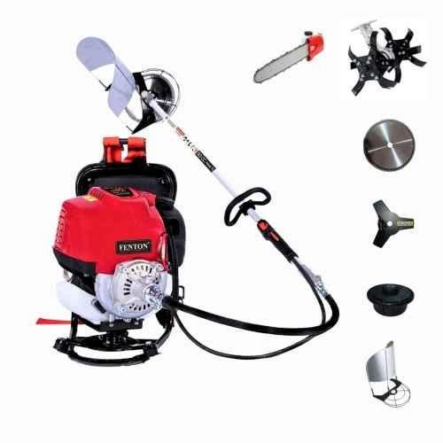 Buy Fenton Krishi Prime 2HP 4 Stroke 5 in 1 Back Pack Brush Cutter