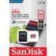 SanDisk 256GB Class 10 MicroSD Card with Adapter, SDSQUAR-256G-GN6MA