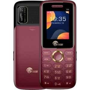 Cellecor X4 1.8 inch 2500mAh Red Dual Sim Feature Phone