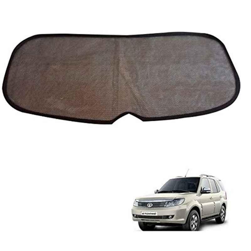 Kozdiko Mesh Black Rear Window Sunshade Car Diggy Curtain for Tata Safari Storme