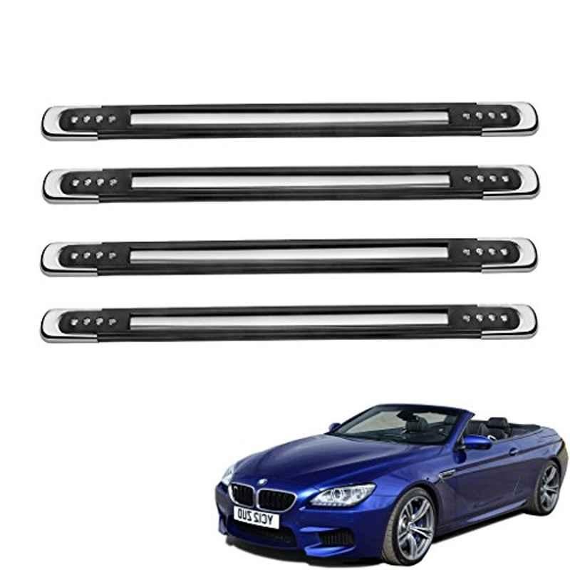 Kozdiko 4 Pcs Designer Black Bumper Protector Set for BMW 6 Series, Koz-19816