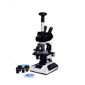 Labpro 40-1500x Trinocular Microscope with Semi-Plan Objectives & 1.MP CMOS Camera, TRINO1.3MP