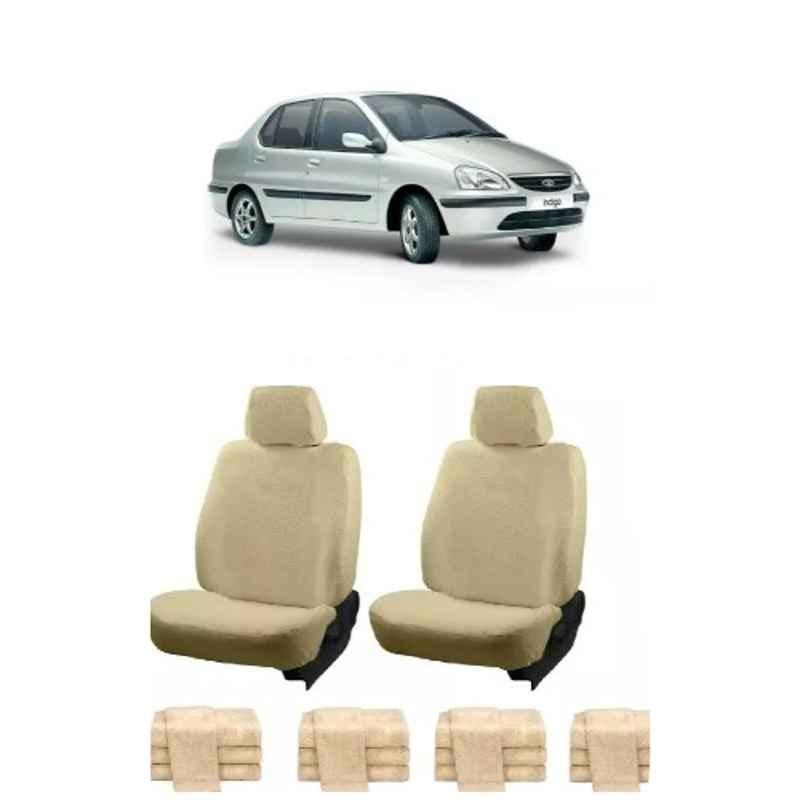 Oscar Beige Aut-Sn-4257 Towel 1 Pcs\\Set Tata Indigo Car Seat Cover