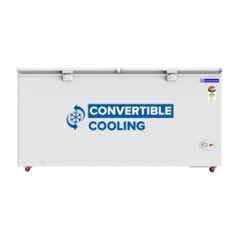 Blue Star 575 Litre 4 Star White Hard Top Double Door Deep Freezer, HT4-N575