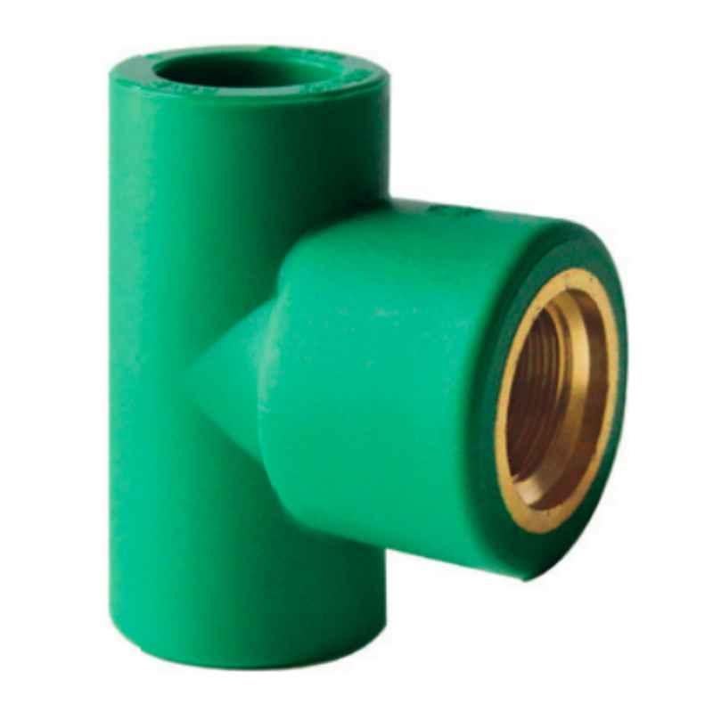 Dacta Therm 25mm x 1/2 inch Female Transition Tee, DIPPRGR20TTF2512