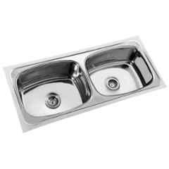 APL Apollo Classic 37x18x9 inch Double Bowl Kitchen Sink, TP237