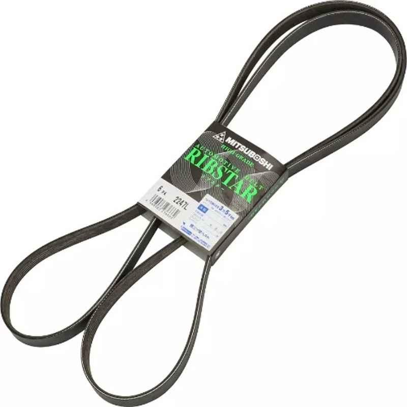 Mitsuboshi Rib Star 2247mm 6 Threaded PK-Type Belt, 6PK2247L