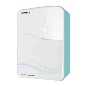 Havells Delite Alkaline 6.5L Plastic Sky Blue & White RO+UV Water Purifier