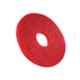 3M 17 inch Red Round Polyester Floor Cleaning Pad