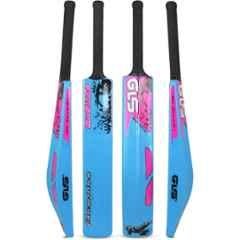 GLS Sasuke 800-850g PVC Sky Blue & Magenta Heavy Cricket Bat for 15+ Yrs
