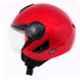 Vega Verve Cherry red Open Face Motorbike Helmet, Size (L, 580 mm)