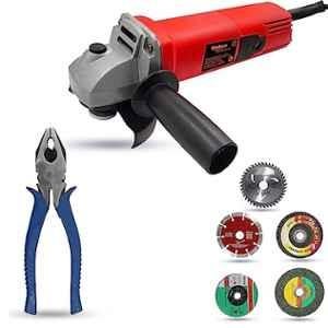 BLACK + DECKER G720 820W 4''/100mm Small Angle Grinder (Red