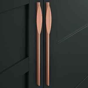 Plantex 600mm Aluminium Rose Gold PVD Finish Pull Cabinet Handle for Home & Office, APS-DTC-5590-RG-600MM-PK-2 (Pack of 2)