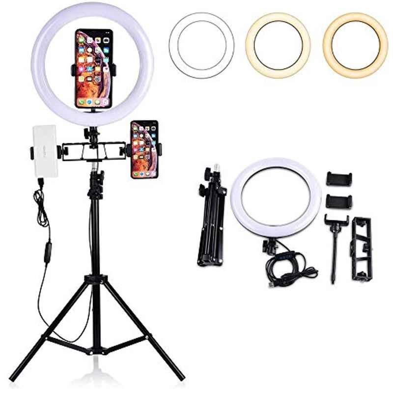 Rubik 10 inch 2m Ring Light with Tripod Stand