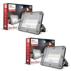 Murphy Stellar 10W 6500K Aluminium Cool White LED Flood Light for Outdoor (Pack of 2)