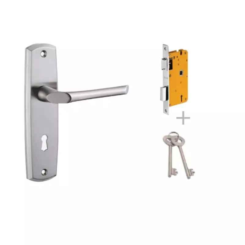 Dorset Oblo HL OBL SC 175mm Zinc SC Finish Lock Set with KY Mortise Lever Lock