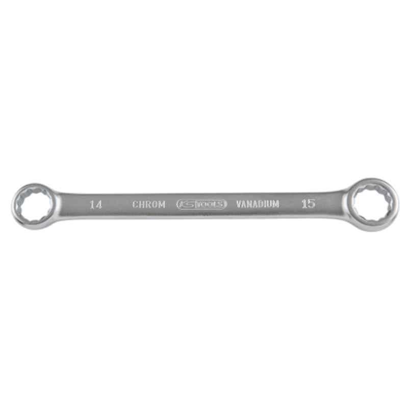 KS Tools Ultimate Plus 19x22mm CrV Double Ring Ended Spanner, 920.0419