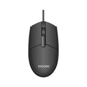 iVoomi Pride Black Wired Optical Mouse, IV-M03