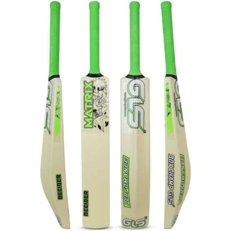 GLS Matrix 800-850g PVC Full Size Orange & Blue Full Size Cricket Bat for Age 15+ Years