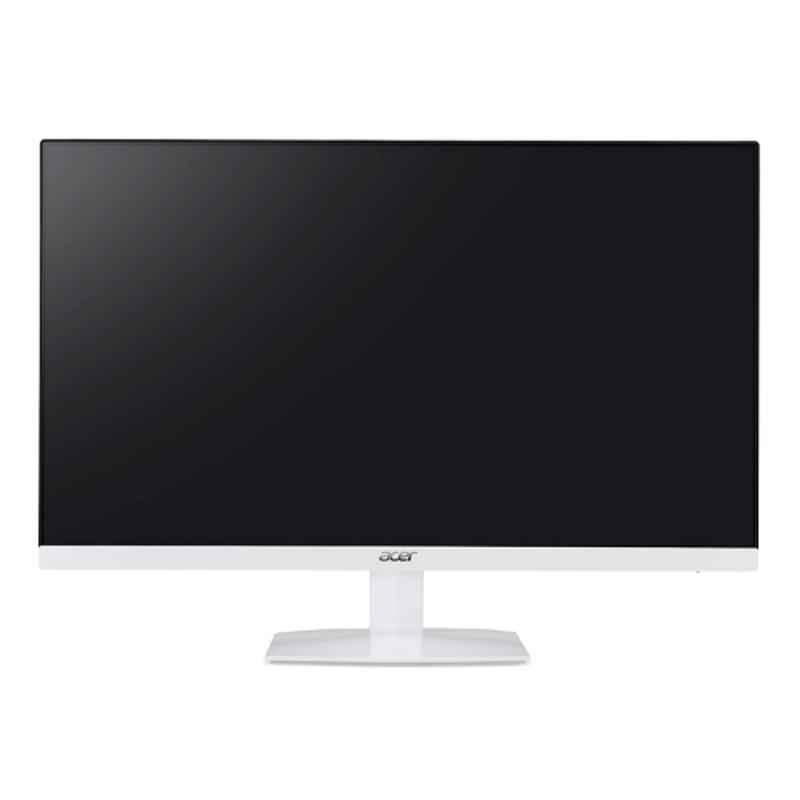 Acer HA270 27 inch Full HD Ultra Slim Frameless White LCD Monitor with Eye Care Features & Built-in Stereo Speakers, UM.HW0SI.A01