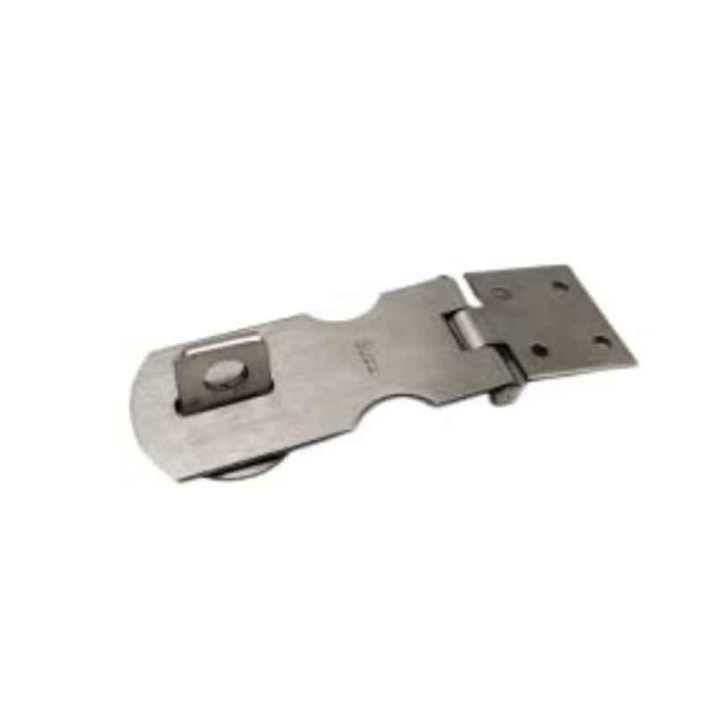 Robustline 4 inch Stainless Steel Silver Hasp & Staple