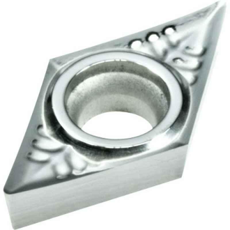 Alumina 6.35mm Aluminium & Tungsten Carbide Turing Insert, DCGT 070208 ALK 10 (Pack of 10)