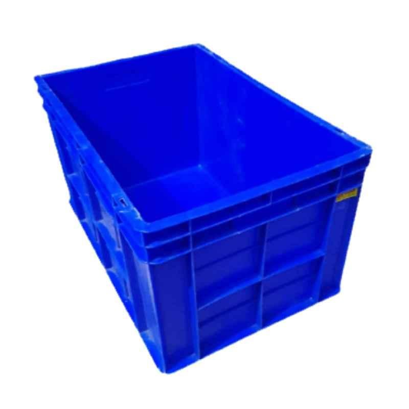 Supreme 505x325x290mm 48L Plastic Blue Multi Purpose Rectangular Crate, SCL-543630