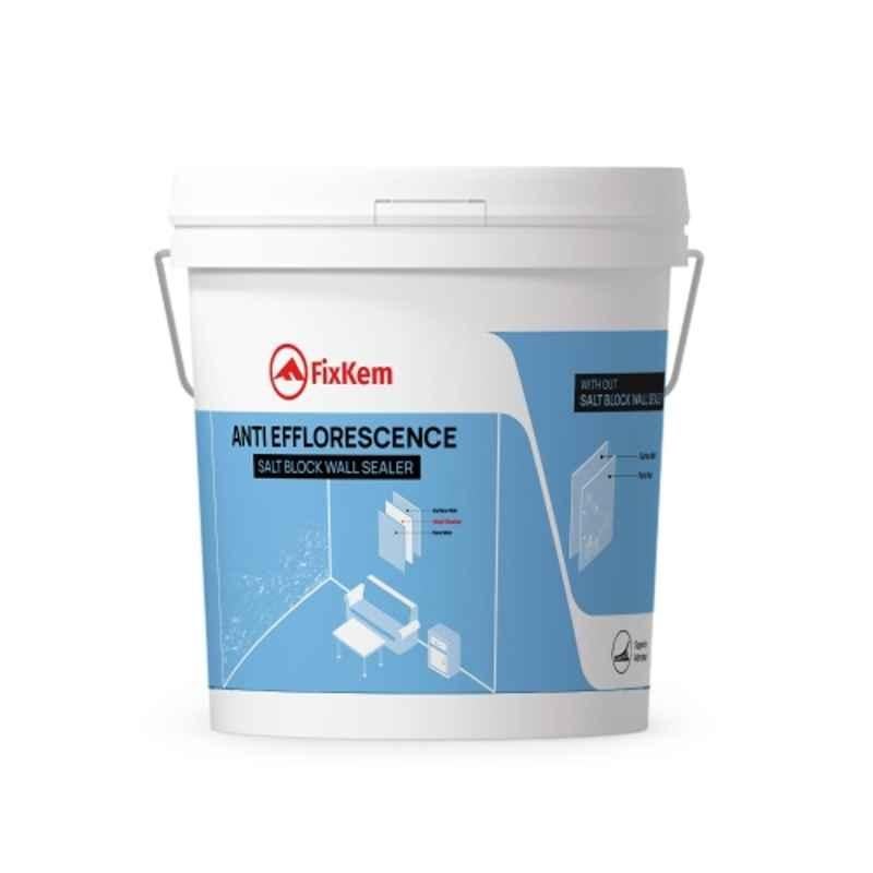 FixKem 10 Litre Anti Efflorescence Salt Block Wall Sealer for Prevents Paint Peeling, Fungus & Wall Damage