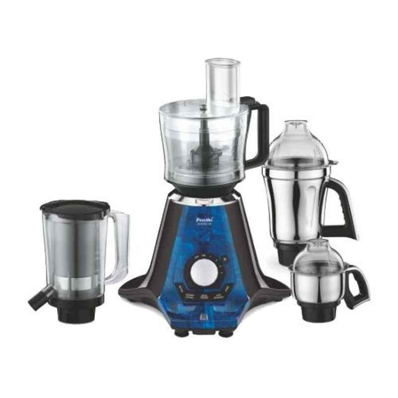 Prethi Zodiac 2.0 Black with 4 Jars mixer Grinder, MG235