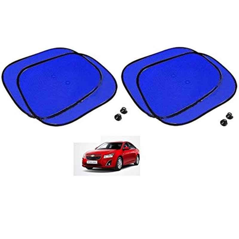 Kozdiko 4 Pcs Blue Chipkoo Car Window Sunshade Curtain Set for Chevrolet Cruze, koz_83044