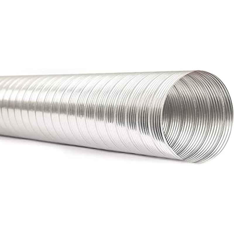 Abbasali 4 inch 3m Aluminium Rigid Flexible Duct