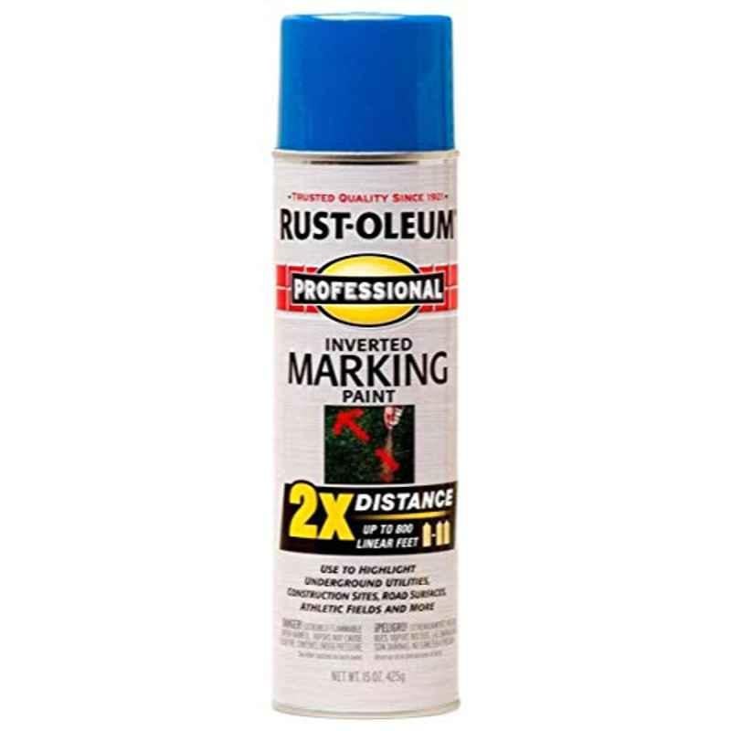 Rust-Oleum 15 fl Oz Blue 266575 Inverted Marking Paint