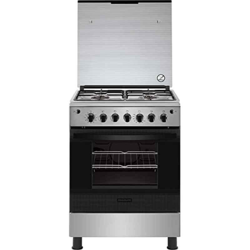 Frigidaire 60x60cm Cast Iron 4 Gas Burners with Free Standing Gas Cooker, FNGJ60JGUC