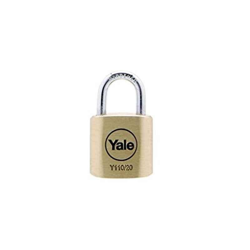 Yale 110 Brass Padlock 20