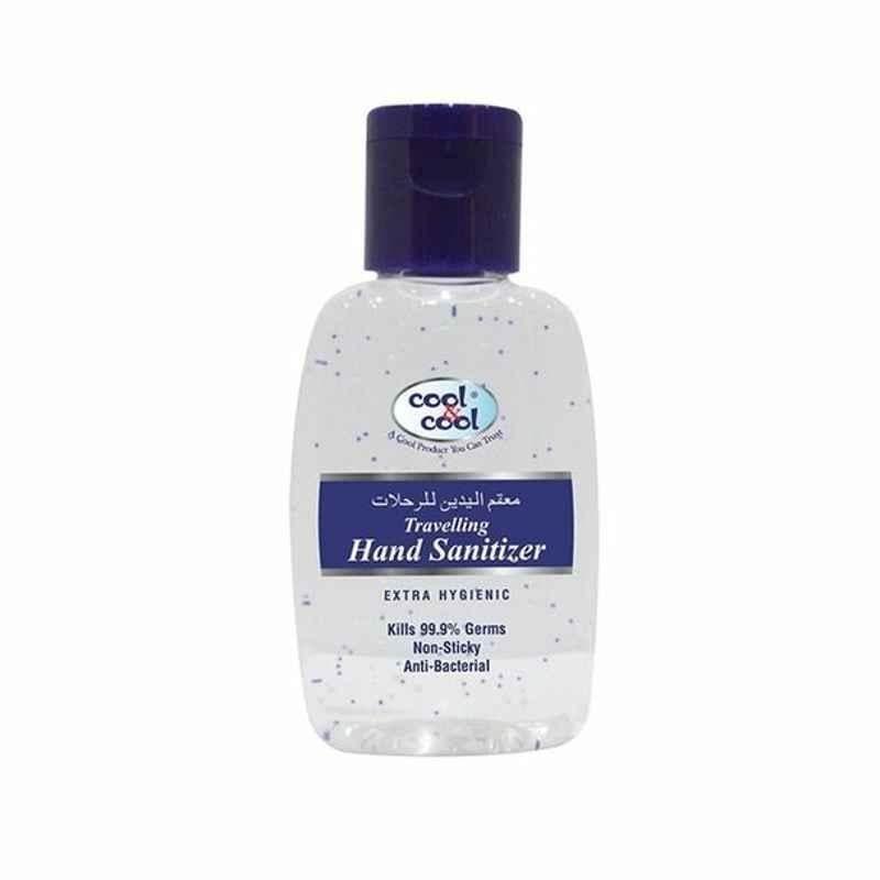 Cool and Cool Travelling Hand Sanitizer Refill Pack, Gel, 60ml