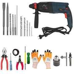 Buy Bosch GSB 450 53 Pcs Pistol Grip Drill Wrap Set 06012161FL Online At Best Price On Moglix
