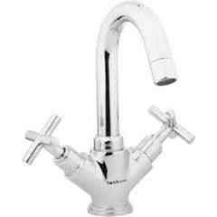 Hindware Axxis Chrome Brass Center Hole Basin Mixer, F120009
