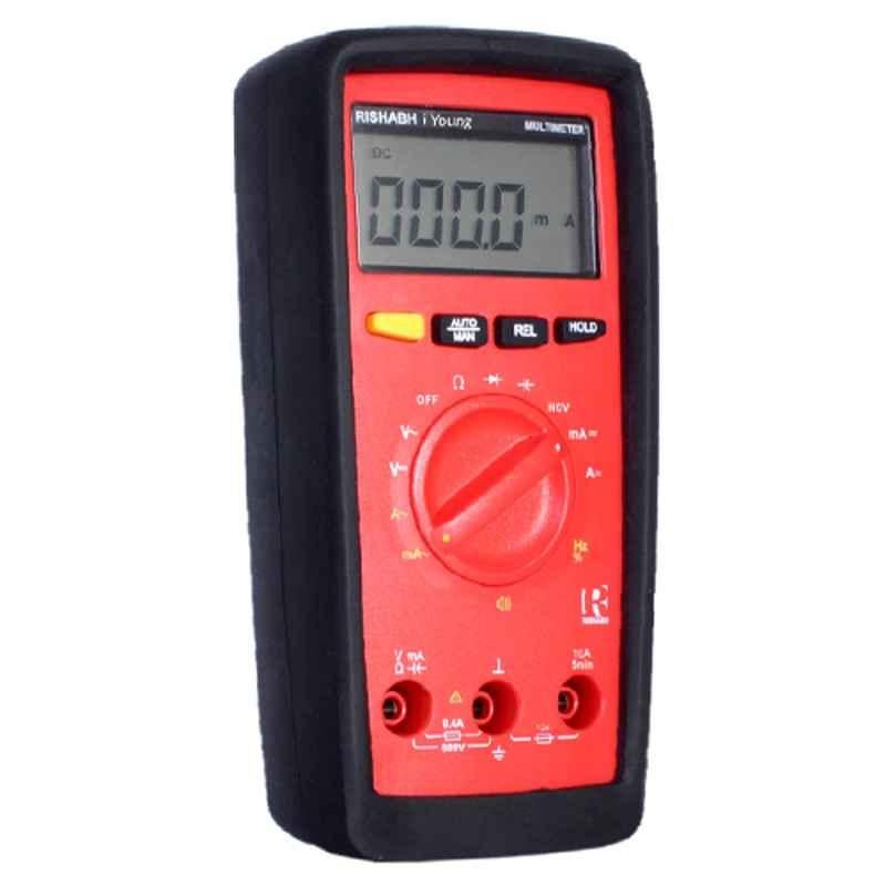 Rishabh Dmm Young Ft without Backlit & Holster Economical Multimeter, Mm67-402F00Z000000