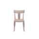 Supreme Deck Wooden Looks Coco Brown Plastic Cafeteria Chair (Pack of 2)