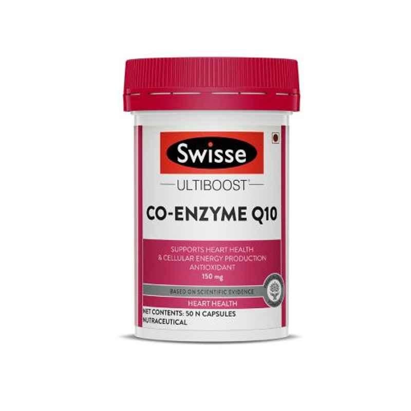 Swisse 50 Pcs 150mg Ultiboost Co Enzyme Q10 Capsules, HHMCH9535020501