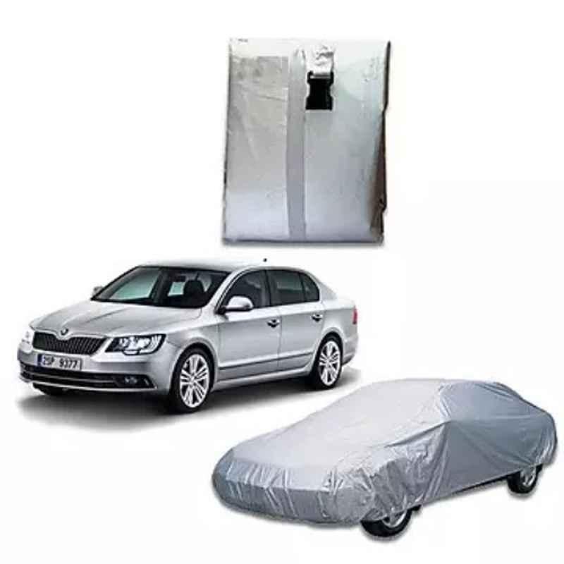 Oscar Silver Car Cover for Skoda Superb 2004