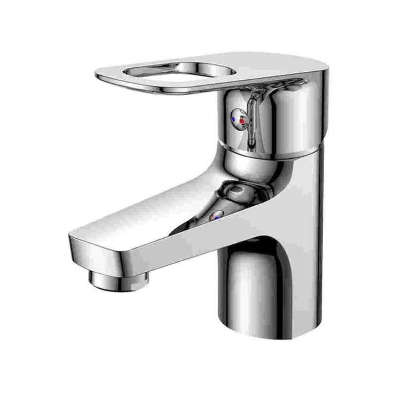 Milano Haro Single Lever Wash Basin Mixer with Brass Pop-up & Waste, 140100200437
