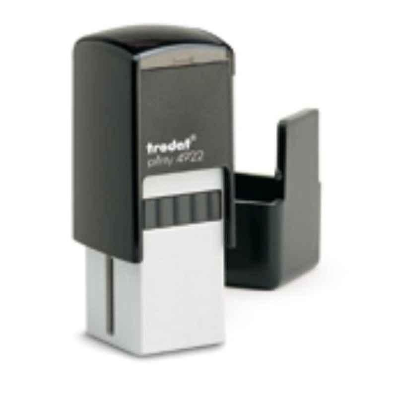 Trodat 20x20mm Original Printy Square Text Print Stamp, 4922
