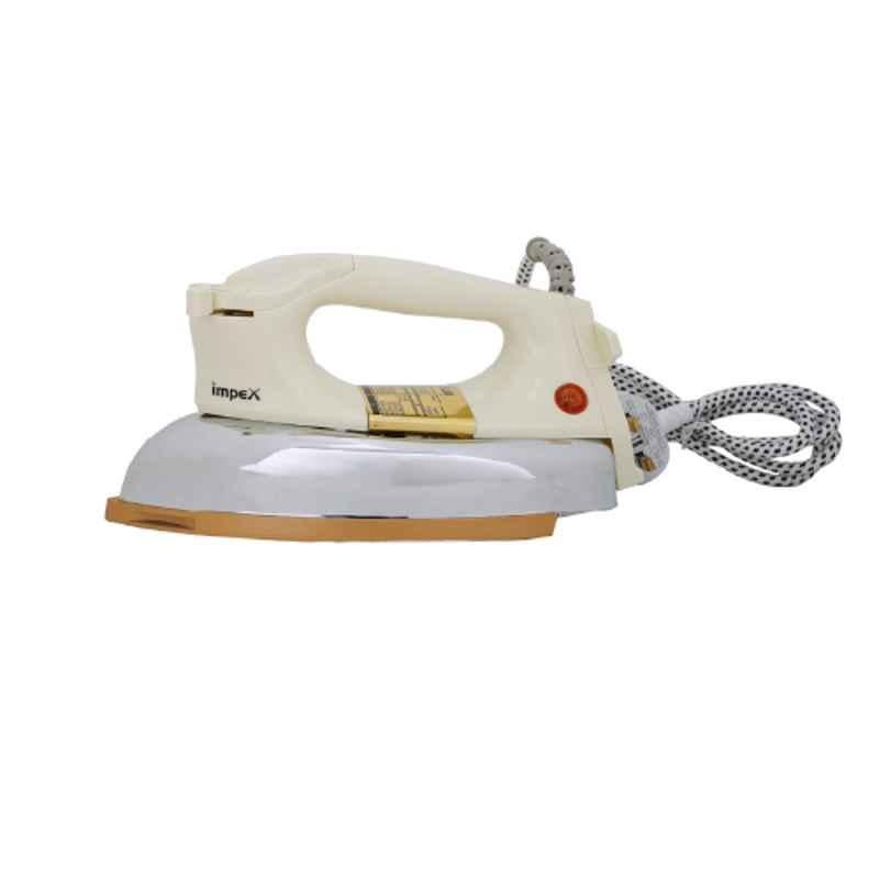 Impex 1200W White Heavy Duty Dry Iron Box, IB 211