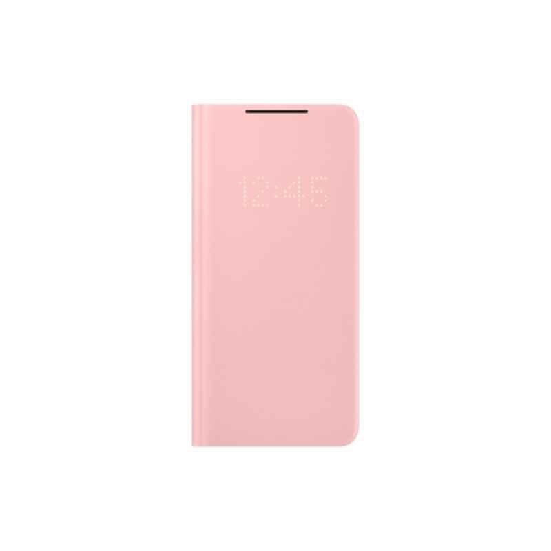 Samsung Galaxy S21 Plus Pink LED View Mobile Cover, EF-NG996PPEGWW