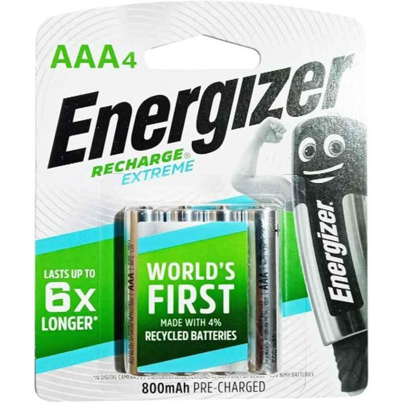 Energizer Extreme AAA Rechargeable Battery (Pack of 4)